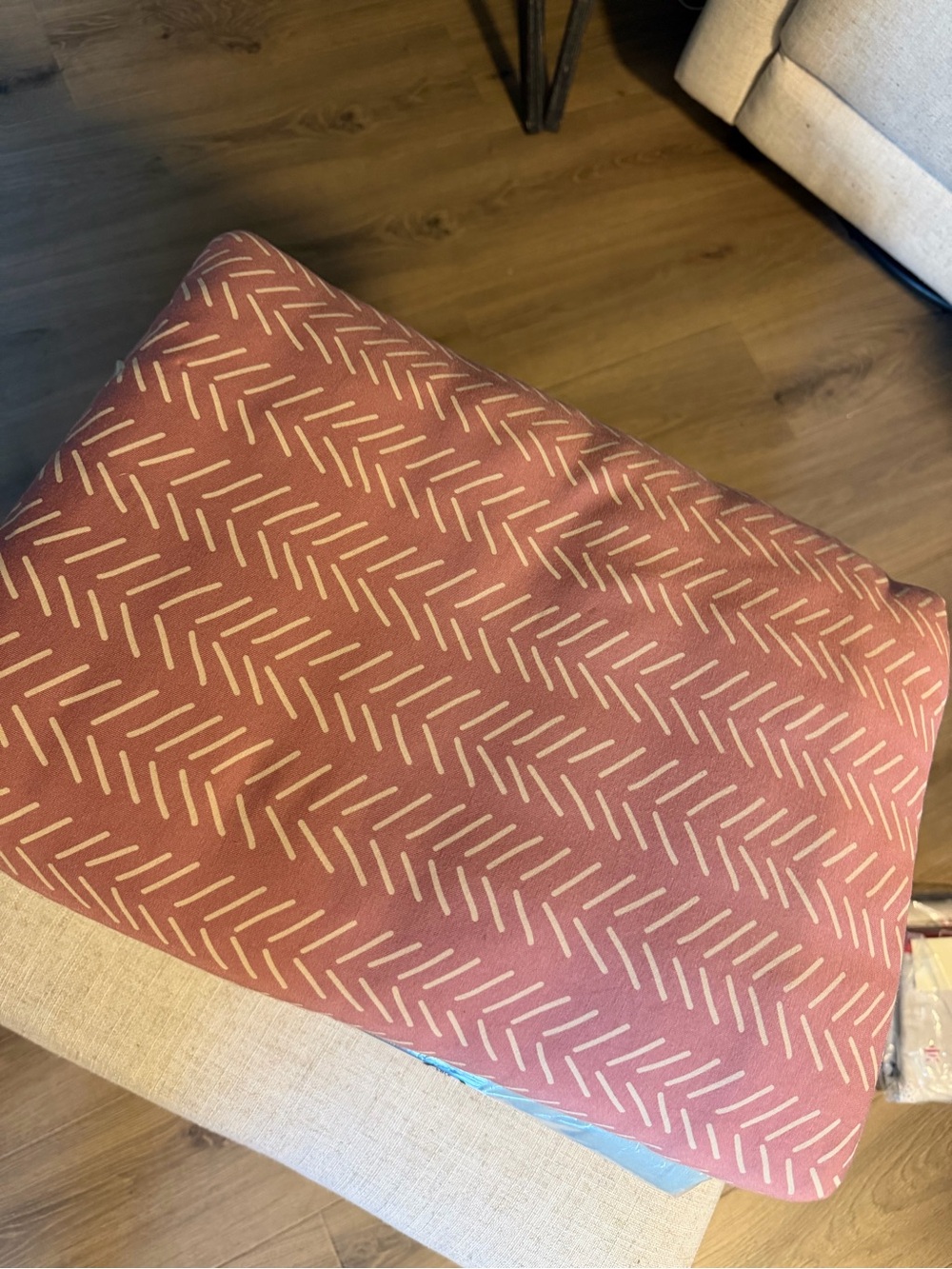 Kyte BABY Youth 2.5tog Dusty Rose Herringbone Blanket